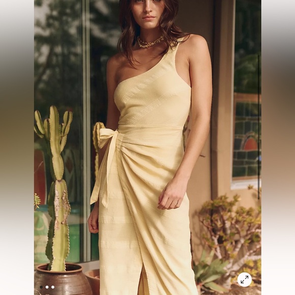 Free People At Leisure Midi Dress - Picture 1 of 7